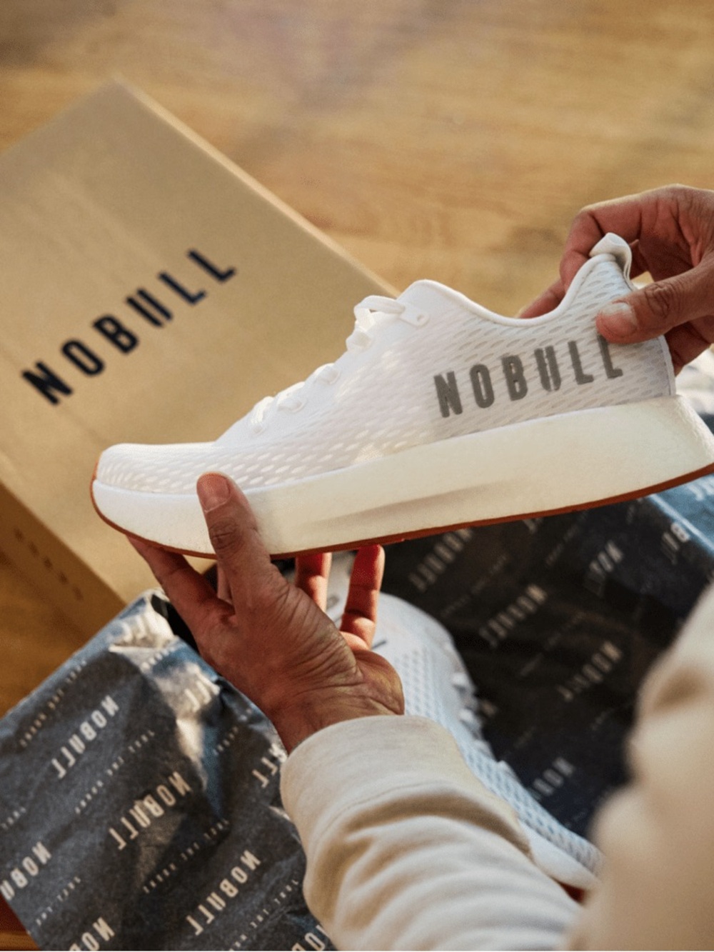 Nobull Journey 2 White Sneakers US Women’s 9, Men’s 7.5